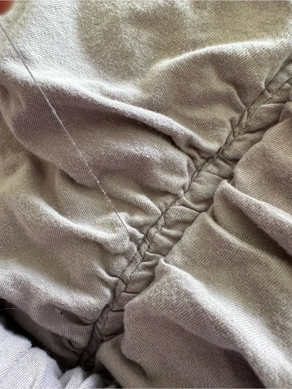 Anthropologie Organic Rosette Jersey Quilt by Lazybones